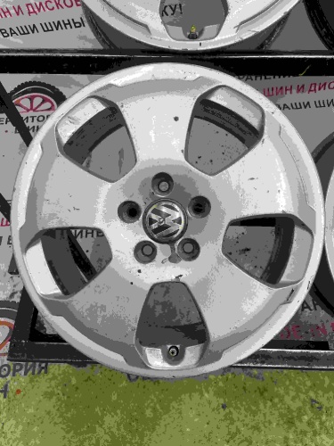 Диски Фольсвафген R17 5*112 ЕТ48 ЦО 57,1 6J