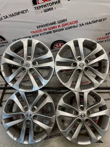 Диски литые Nissan  R17	5*114,3	7J  ET47 ЦО 66,1