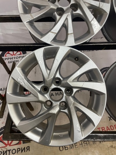 литье Серые R16 5х114,3 цо60.1 ЕТ45 6.5j