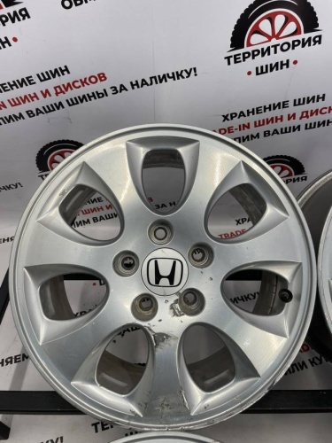 Литые Honda R16 5x114.3 ЦО61 ET55 6J